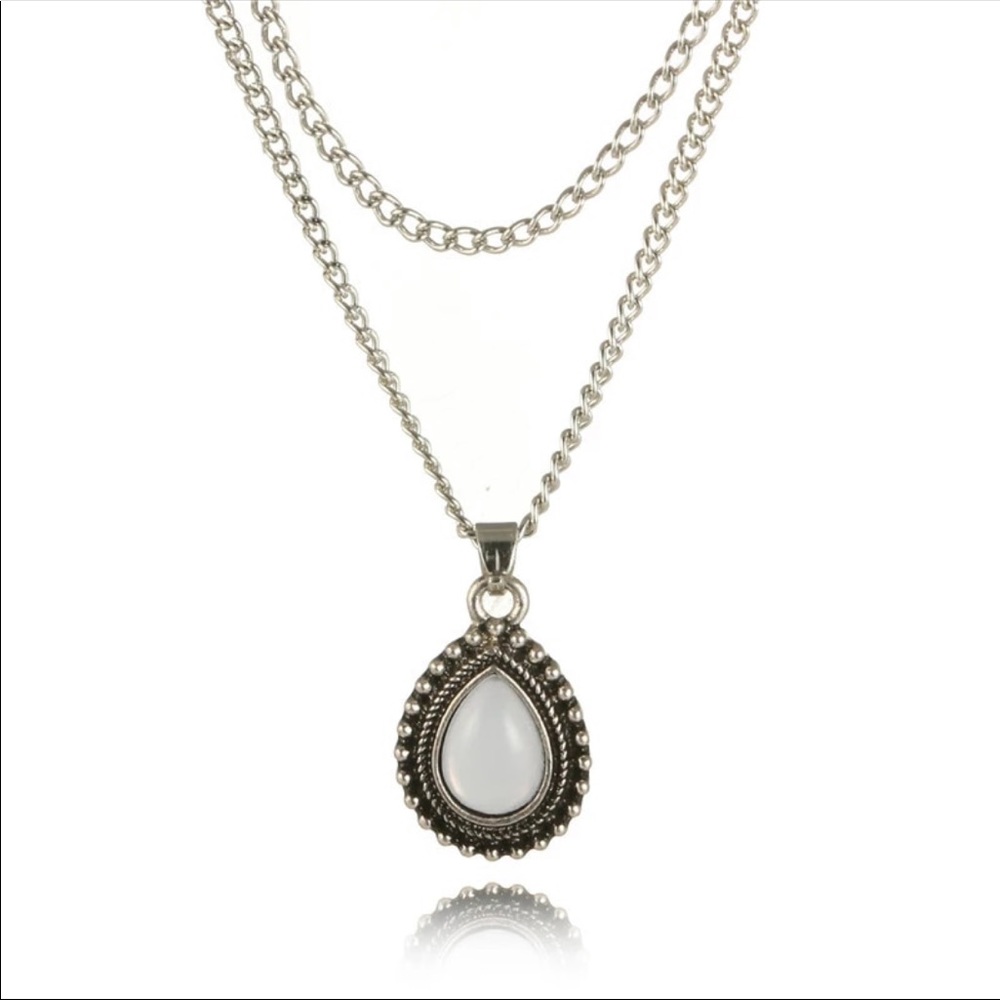 Double Layer Necklace - Picture 3 of 6